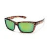 SUNCLOUD Mayor Sunglasses, Tortoise/Green Mirror -Shoe Serie Shop 1318275 201 main