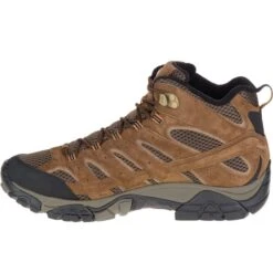 MERRELL Men's Moab 2 Mid Waterproof Hiking Boots, Earth, Wide -Shoe Serie Shop 2023811 201 alt5