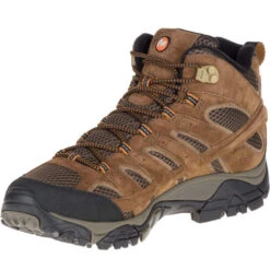 MERRELL Men's Moab 2 Mid Waterproof Hiking Boots, Earth, Wide -Shoe Serie Shop 2023811 201 alt6