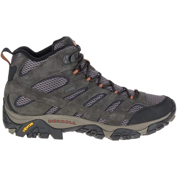 MERRELL Men's Moab 2 Mid Waterproof Hiking Boots, Beluga MERRELL Men's Moab 2 Mid Waterproof Hiking Boots, Beluga -Shoe Serie Shop 2023818 006 alt1
