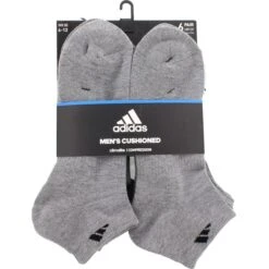 ADIDAS Men's Athletic Low-Cut Socks, 6 Pack -Shoe Serie Shop 2025815 004 alt2