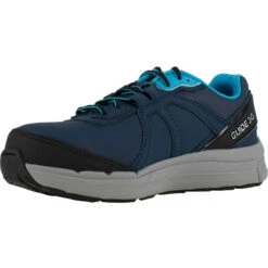 REEBOK WORK Women's Guide Work Steel Toe Work Shoes, Navy/ Light Blue -Shoe Serie Shop 2033583 402 alt3