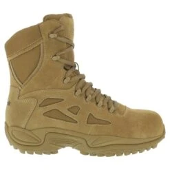 REEBOK WORK Women's Rapid Response Composite Toe Work Boots, Coyote, Wide -Shoe Serie Shop 2033605 201 alt4