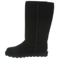 BEARPAW Women's Elle Tall Boots, Black -Shoe Serie Shop 2034571 001 alt2