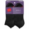 HANES Women's Ultimate Ankle Socks, 6-Pack -Shoe Serie Shop 2036462 001 main