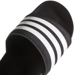 ADIDAS Men's Adilette Cloudfoam Plus Slides 6 ADIDAS Men's Adilette Cloudfoam Plus Slides -Shoe Serie Shop 2040859 001 alt4