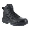 REEBOK WORK Women's Rapid Response RB Composite Toe Stealth 6" W/ Side Zip Boot, Black -Shoe Serie Shop 2047798 001 main