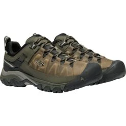 KEEN Men's Targhee III Waterproof Low Hiking Shoes -Shoe Serie Shop 2056968 201 alt3