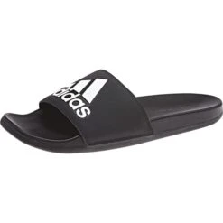 ADIDAS Men's Adilette Cloudfoam Plus Logo Slides 4 ADIDAS Men's Adilette Cloudfoam Plus Logo Slides -Shoe Serie Shop 2057256 001 alt2