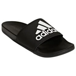 ADIDAS Men's Adilette Cloudfoam Plus Logo Slides 5 ADIDAS Men's Adilette Cloudfoam Plus Logo Slides -Shoe Serie Shop 2057256 001 alt3