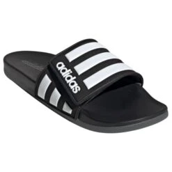ADIDAS Men's Adilette Comfort Adjustable Slide Sandals -Shoe Serie Shop 2064096 001 alt3