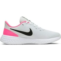 NIKE Little Girls' Revolution 5 Sneaker -Shoe Serie Shop 2064565 101 alt2