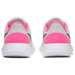 NIKE Little Girls' Revolution 5 Sneaker -Shoe Serie Shop 2064565 101 alt5