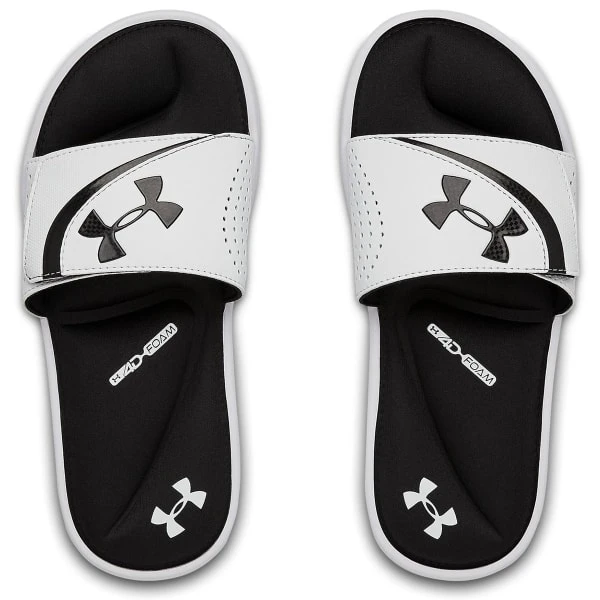 UNDER ARMOUR Boys' Ignite VI Slide Sandals UNDER ARMOUR Boys' Ignite VI Slide Sandals -Shoe Serie Shop 2065105 102 alt3