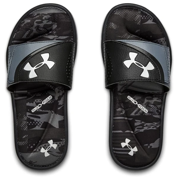 UNDER ARMOUR Boys' Ignite VI Slide Sandals UNDER ARMOUR Boys' Ignite VI Slide Sandals -Shoe Serie Shop 2065107 002 alt3