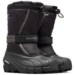 SOREL Boys' Youth Flurry Winter Boots -Shoe Serie Shop 2072356 010 alt2