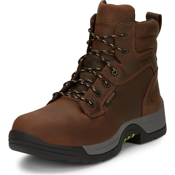 CHIPPEWA Men's 6” Fabricator Waterproof Comp Toe Work Boot CHIPPEWA Men's 6” Fabricator Waterproof Comp Toe Work Boot -Shoe Serie Shop 2075526 201 alt3