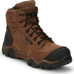 Shoe Serie Shop 7 CHIPPEWA Men's 6" Waterproof Nano Comp Toe Hiking Boots, Wide