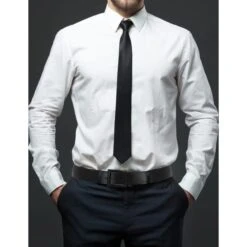 SKECHERS Men's 40MM Casual Perforated Belt -Shoe Serie Shop 2077422 001 alt2