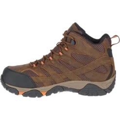 MERRELL Men's Moab Vertex Mid Waterproof Comp Toe Work Boots -Shoe Serie Shop 2078632 201 alt2