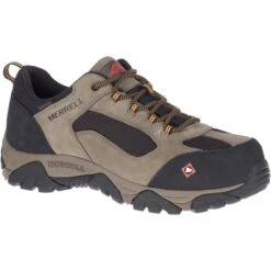 Shoe Serie Shop 43 MERRELL Men's Moab Onset Waterproof Comp Toe Work Shoe