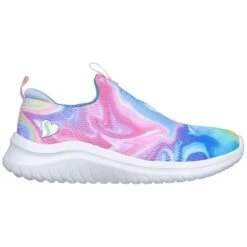 SKECHERS Girls' Ultra Flex 2.0 - Swirlology Slip-On Shoe -Shoe Serie Shop 2079452 607 alt1
