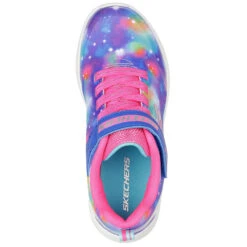 SKECHERS Girls' Microspec Max - Spiral Galaxy Sneakers -Shoe Serie Shop 2079455 408 alt3