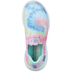 SKECHERS Infant/Toddler Girls' Ultra Flex 2.0 - Swirlology Sneaker -Shoe Serie Shop 2079461 408 alt3