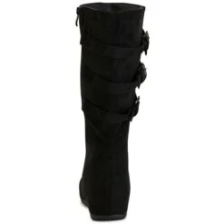 WANTED SHOES Women's Sadler 3-Buckle Tall Boots -Shoe Serie Shop 2079844 001 alt4