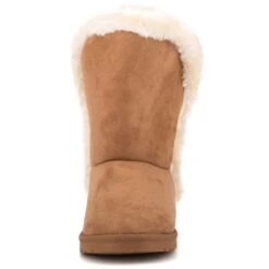 OLIVIA MILLER Women's Faux Shearling Winter Boots -Shoe Serie Shop 2079845 208 alt3