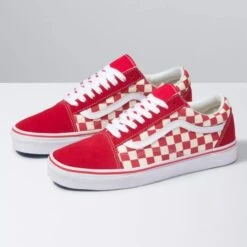 VANS Men's Primary Check Old Skool Shoes -Shoe Serie Shop 2080525 601 alt2