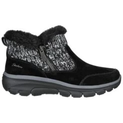 SKECHERS Women's Relaxed Fit: Easy Going - Warmhearted Boots -Shoe Serie Shop 2082034 001 alt1