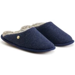 FAMOUS MAKER Women's Bailey Microwool Scuff Slippers