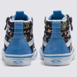 VANS Toddlers' Glow Cosmic Zoo SK8-HI Reissue Side-Zip Shoes -Shoe Serie Shop 2085445 408 alt2