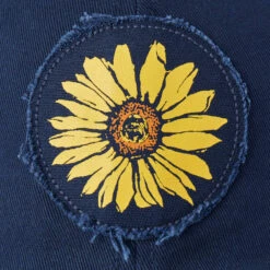 LIFE IS GOOD Women's Sunflower Tattered Chill Cap -Shoe Serie Shop 2086046 402 alt2