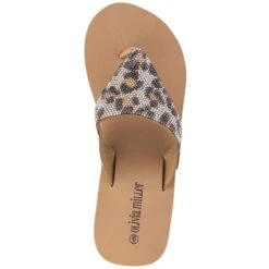 OLIVIA MILLER Women's Animal Print Wedge Sandals -Shoe Serie Shop 2087791 205 alt5