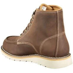 CARHARTT Men's Waterproof 6" Moc Toe Wedge Boot, Wide -Shoe Serie Shop 2088022 202 alt3